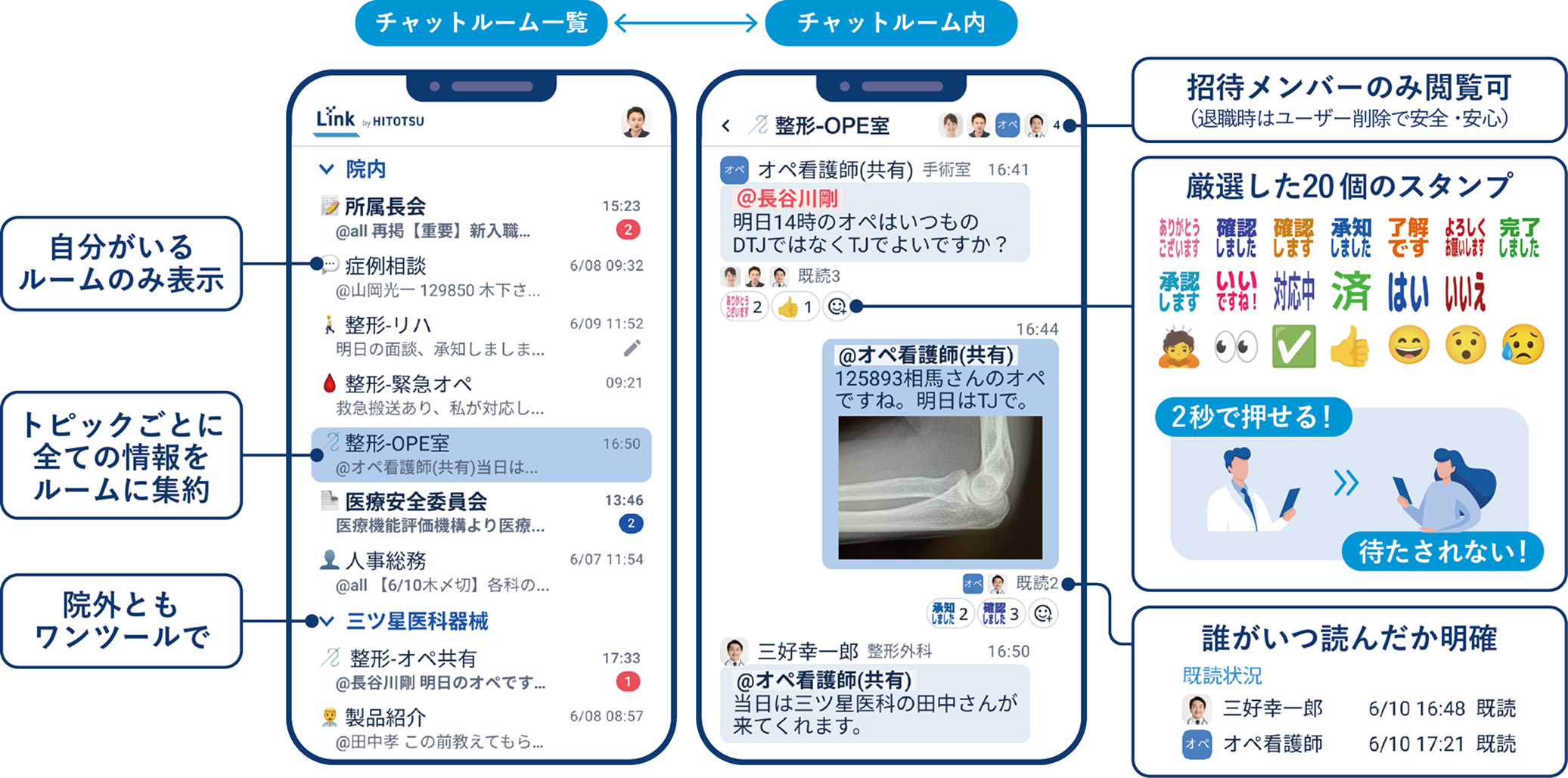 チャット機能イメージ
